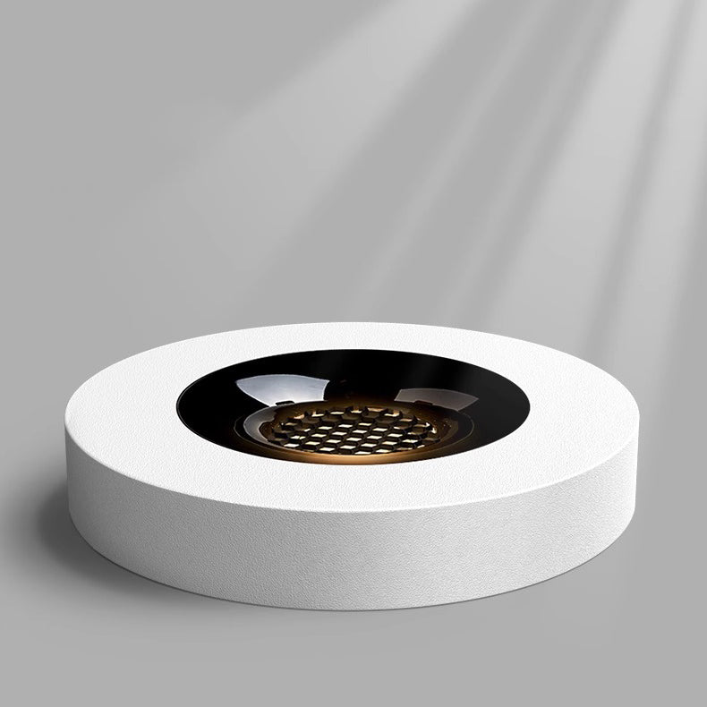 Modern Minimalist Round LED Honeycomb Ceiling Light for Hallway