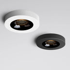 Modern Minimalist Round LED Honeycomb Ceiling Light for Hallway
