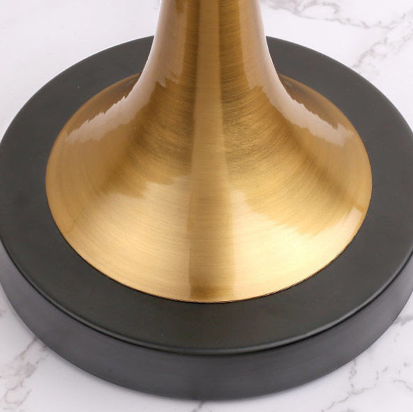 Modern Retro Touch Sensor Dimmable Metal Cylinder Table Lamp for Bedside