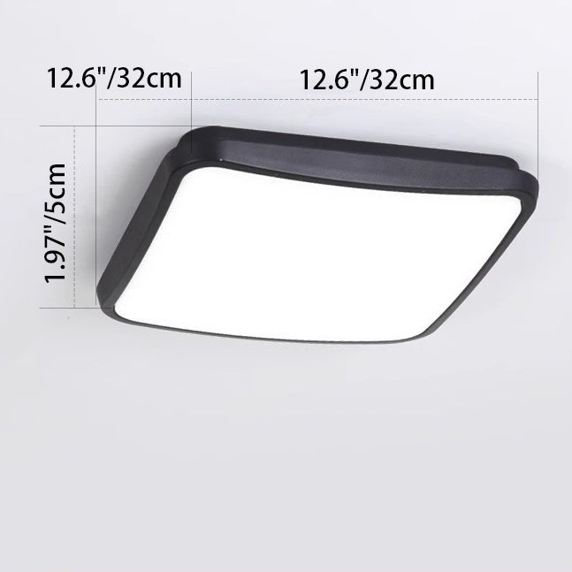 Premium Waterproof LED Flush Mount Ceiling Light - Modern