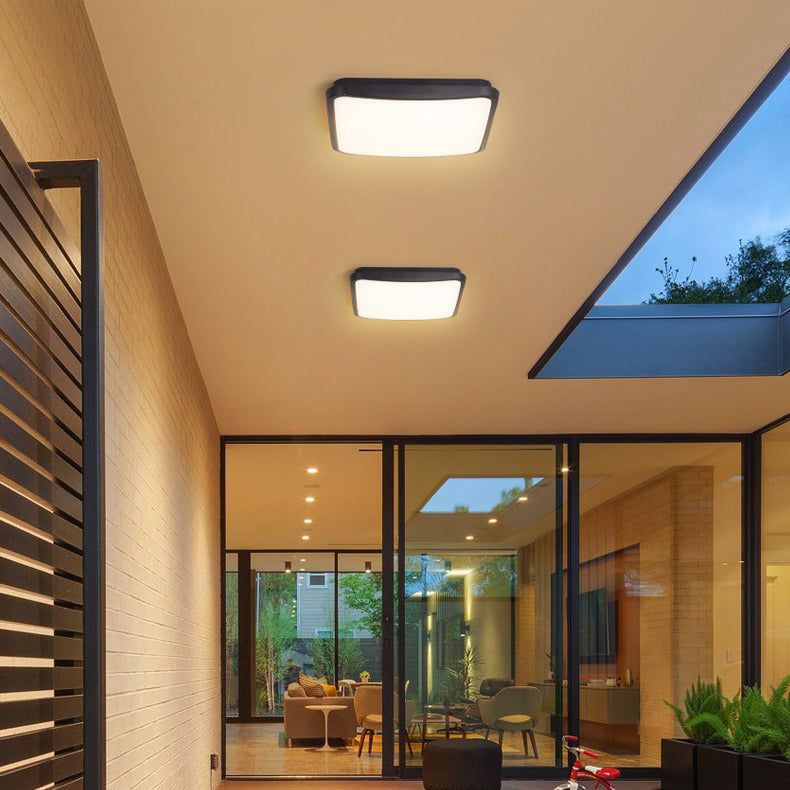 Premium Waterproof LED Flush Mount Ceiling Light - Modern