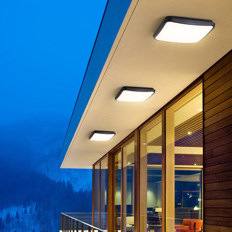 Premium Waterproof LED Flush Mount Ceiling Light - Modern