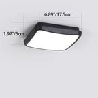 Premium Waterproof LED Flush Mount Ceiling Light - Modern