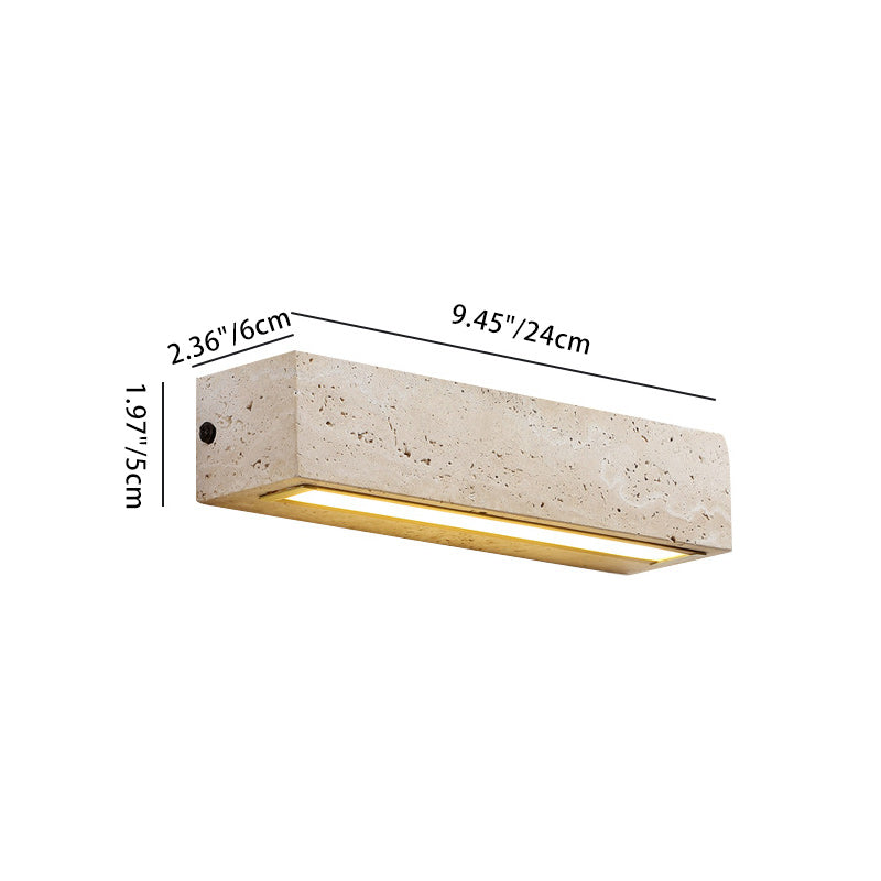 Waterproof Rectangular LED Wall Sconce