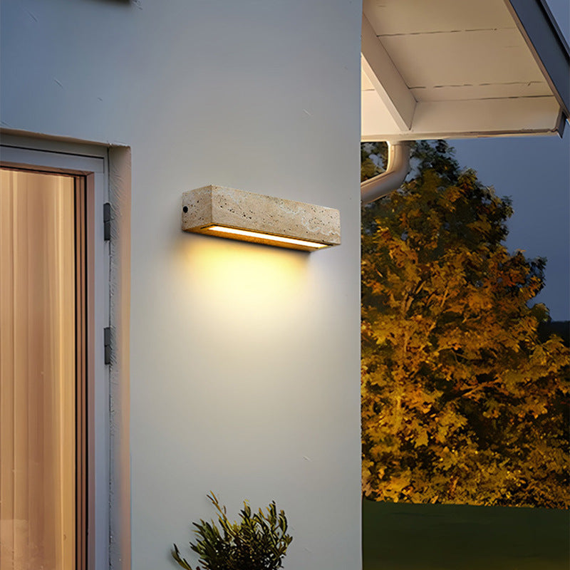 Waterproof Rectangular LED Wall Sconce