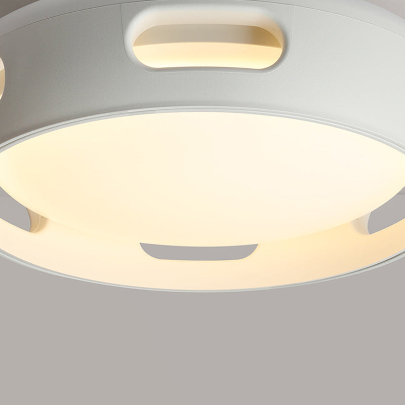 Nordic Bladeless LED Ceiling Fan Light