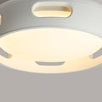 Nordic Bladeless LED Ceiling Fan Light