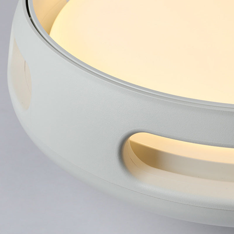 Nordic Bladeless LED Ceiling Fan Light