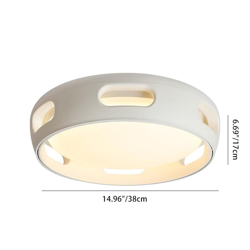Nordic Bladeless LED Ceiling Fan Light