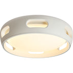 Nordic Bladeless LED Ceiling Fan Light