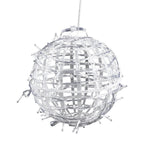 Art Deco Solar LED Hanging Ball Light