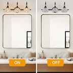 Modern Retro Iron and Glass Petal Wall Sconce