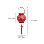 Premium Traditional Chinese Solar Waterproof Iron Lantern