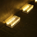 Solar LED Ice Brick Light