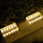 Solar LED Ice Brick Light