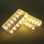 Solar LED Ice Brick Light