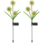 Premium Art Deco Solar LED Dandelion Outdoor Light