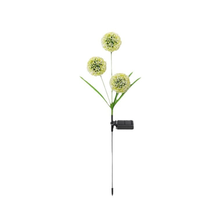 Premium Art Deco Solar LED Dandelion Outdoor Light