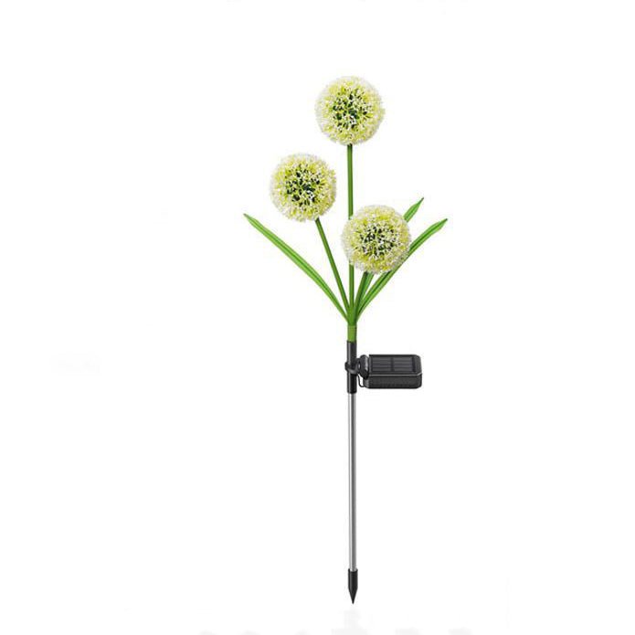 Premium Art Deco Solar LED Dandelion Outdoor Light