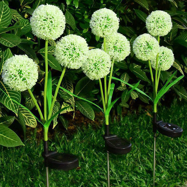 Premium Art Deco Solar LED Dandelion Outdoor Light