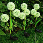 Premium Art Deco Solar LED Dandelion Outdoor Light