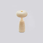 Rechargeable Marble Pattern Acrylic LED Table Lamp - Traditional Japanese Design for Bedside