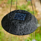 Premium Boho Solar Wind Chime with LED Moon, Sun, and Star