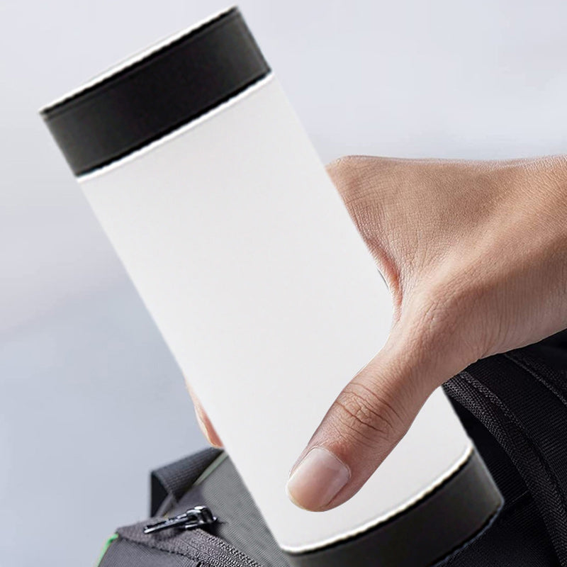 Premium Solar-Powered Waterproof LED Outdoor Table Lamp - Modern Minimalist Stainless Steel & Glass Design