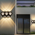 Modern Waterproof Aluminum Acrylic LED Wall Sconce