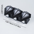 Modern Waterproof Aluminum Acrylic LED Wall Sconce