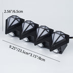 Modern Waterproof Aluminum Acrylic LED Wall Sconce