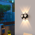 Modern Waterproof Aluminum Acrylic LED Wall Sconce