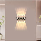 Modern Waterproof Aluminum Acrylic LED Wall Sconce