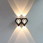 Modern Waterproof Aluminum Acrylic LED Wall Sconce