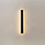Solar Wave Outdoor LED Wall Sconce