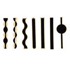 Solar Wave Outdoor LED Wall Sconce