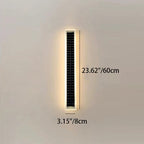 Solar Wave Outdoor LED Wall Sconce