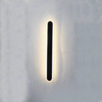 Solar Wave Outdoor LED Wall Sconce