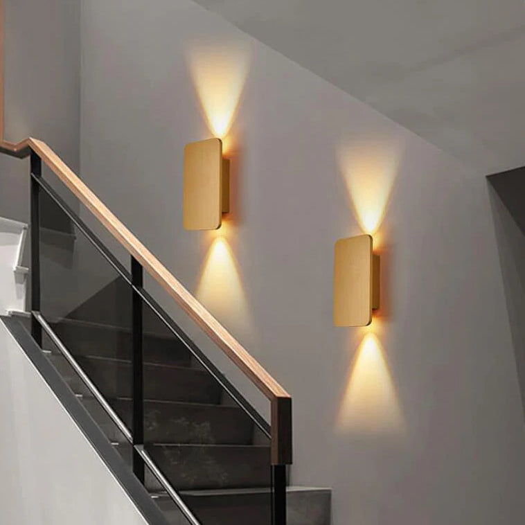 Nordic Aluminum 2-Light LED Wall Sconce