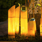 Modern Waterproof Solar Bamboo LED Garden Light