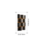 Modern Waterproof Stainless Steel Rectangular LED Wall