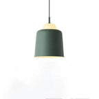 Nordic Macaron Aluminum Dome Pendant Light - 1 Light