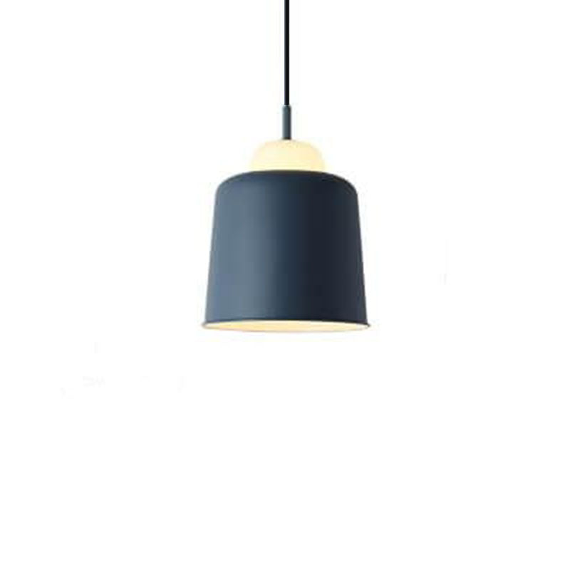 Nordic Macaron Aluminum Dome Pendant Light - 1 Light