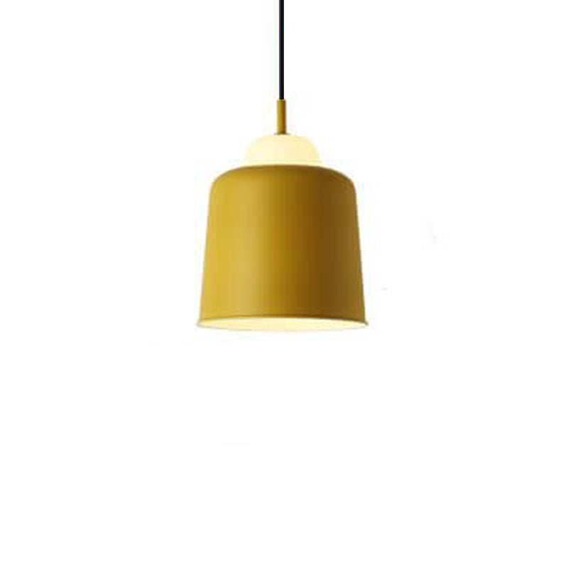 Nordic Macaron Aluminum Dome Pendant Light - 1 Light