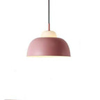 Nordic Macaron Aluminum Dome Pendant Light - 1 Light
