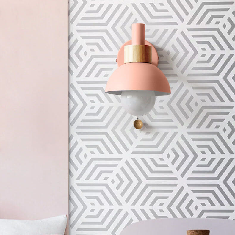 Nordic Macaron 1-Light Wall Sconce