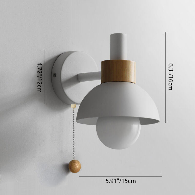 Nordic Macaron 1-Light Wall Sconce