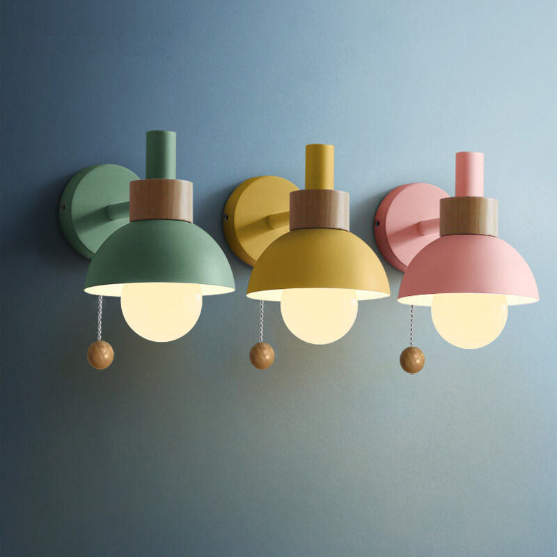 Nordic Macaron 1-Light Wall Sconce