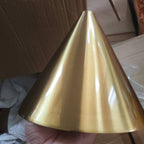 Brass Cone Iron Wall Sconce