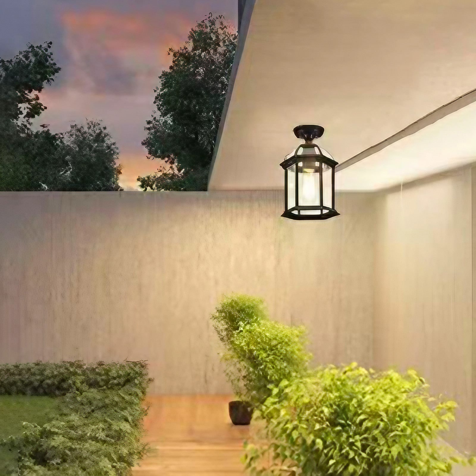 Waterproof Hexagonal Outdoor Lantern
